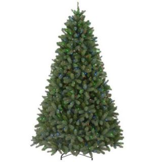 10 ft. Feel Real Downswept Douglas Fir Artificial Christmas Tree with 1000 Multi Color Lights PEDD4 325 100