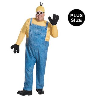 Men's Minions Movie Kevin Halloween Costume   Adult Size Plus 1X    Buyseasons