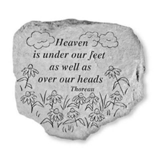 Heaven Is Under Our Feet Garden Accent Stone