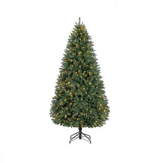 Winter Lane 7 1/2' Lighted Natural Look Artificial Tree   8133045