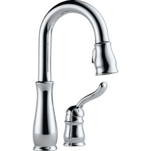 Delta Faucet 9978 DST Leland Polished Chrome  One Handle Bar / Prep Faucets