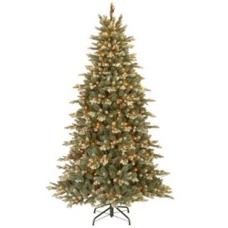 7.5 ft. Feel Real Copenhagen Blue Spruce Power Connect Artificial Christmas Tree PECG3 308EP 75X