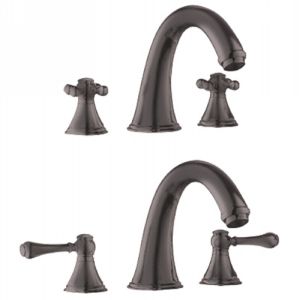 Grohe 25054ZB0 Geneva Oil Rubbed Bronze  Two Handle Roman Tub Faucets