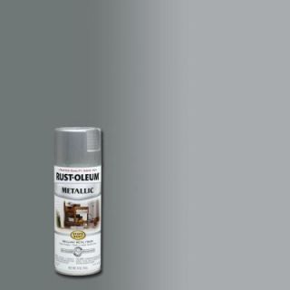 Rust Oleum Stops Rust 11 oz. Silver Protective Enamel Metallic Spray Paint (Case of 6) 7271830