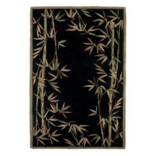 Kas Rugs Simple Bamboo Black 8 ft. 6 in. x 11 ft. 6 in. Area Rug SPA314786X116