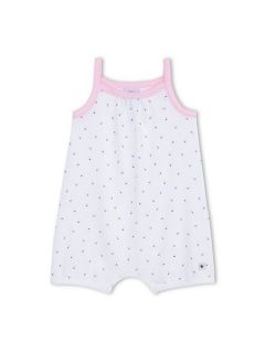 Petit Bateau Baby Girls Shortie With Strawberry Print White