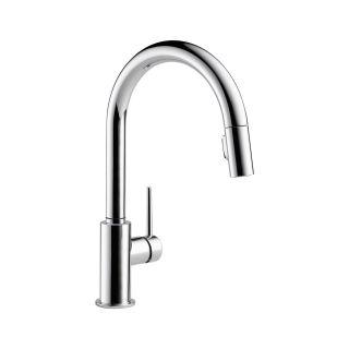 Delta 9159 DST Trinsic Single Handle Pull Down Kitchen Faucet in Chrome