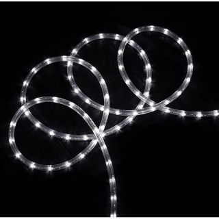 150 Commericial Grade Pure White LED Indoor/Outdoor Christmas Rope