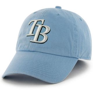 Tampa Bay Rays 47 Alternate Color Franchise Fitted Hat   Light Blue